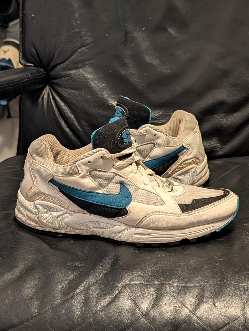 Vintage 1994 Nike Air Structure Triax - 'Teal/White'